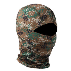 TACVASEN Tactical Camouflage Balaclava Full Face Mask Wargame Hunt Shoot Army Bike Military Helmet Liner Combat Airsoft Gears|Military