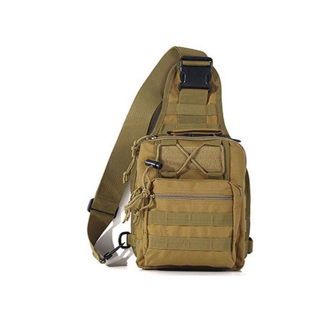 Tactical Assault Pack Military Nylon Sling Backpack Army Molle Waterproof EDC Rucksack Bag for Outdoor Hiking Camping