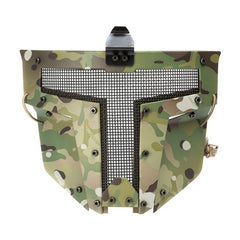 OneTigris Airsoft Tactical Mesh Mask Full Face Steel Mask FAST Helmet Mask