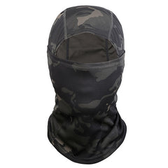 TACVASEN Tactical Hood Headwear Balaclavas Full Face Mask Lightweight Quick Drying Camouflage Combat Neck Gaiter Sun Protection|Military