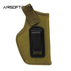 IWB Concealed Belt Holster Clip-On Carry Gun Holster Pouch Stealth Tactical Molle Waist Belt Pistol Pouches Hunting Shooting