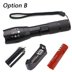 Litwod LED flashlight Tactical Flashlight 5000 Lumens XM-L2 Zoomable 5 Modes Aluminum Lanterna LED Torch Flashlights For Camping