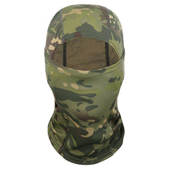 TACVASEN Tactical Hood Headwear Balaclavas Full Face Mask Lightweight Quick Drying Camouflage Combat Neck Gaiter Sun Protection|Military