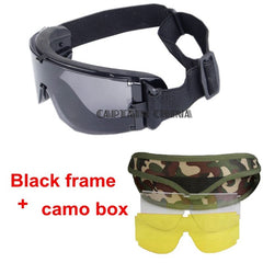 Military Airsoft X800 Tactical Goggles USMC Tactical Sunglasses Glasses Army Paintball Goggles