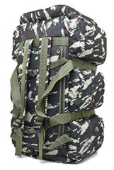 90L Outdoor Mountain Climbing Duffle Bags Camouflage Mountaineering Bag Large Capacity Military Tactical Backpack for Camping