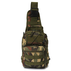 Outdoor Sport Nylon Tactical Military Sling Single Shoulder Chest Bag Pack camping hiking Backpack climbing bag